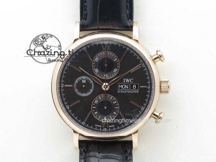 MIROTIME 0123 Portuguese Chrono IW3716 Z+F 1:1 Best Edition Blue Dial on Blue Rubber Strap A UrbanChic 7018